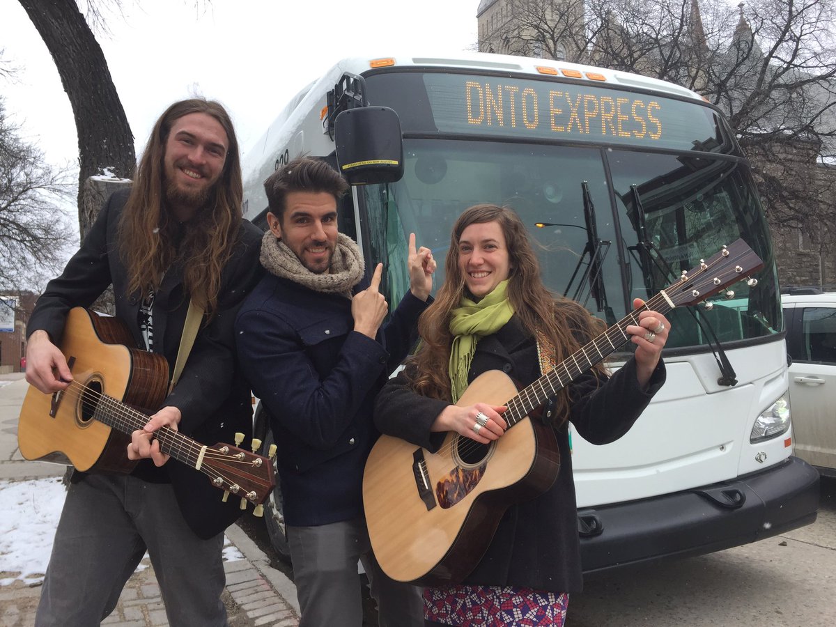 All aboard the DNTO Express! We're thrilled to be the 1st event of <a href="/WpgComFest/">Winnipeg Comedy Festival</a> w/ <a href="/TrevorCBC/">Trevor Dineen</a> &amp; <a href="/maddyandluke/">Roger Roger</a> #cbcmb