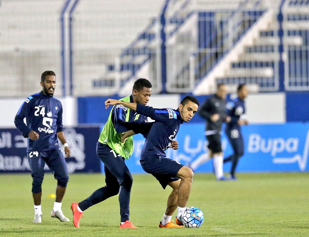 صور من مران فريق #الهلال الأول لكرة القدم ليوم الأحد ٣ أبريل ٢٠١٦م. 
#Alhilal