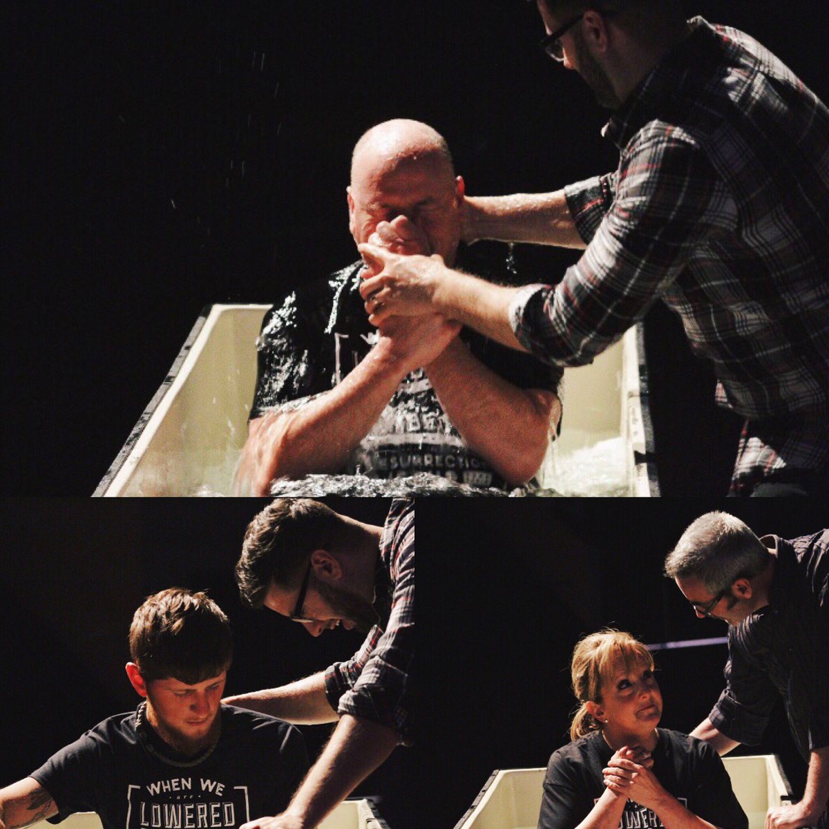 harvesttimenet's tweet photo. Celebrate with us! Eleven people were baptized as the sign of new life in Jesus Christ this weekend!#Igotbaptized https://t.co/Ygg88Ui9EQ