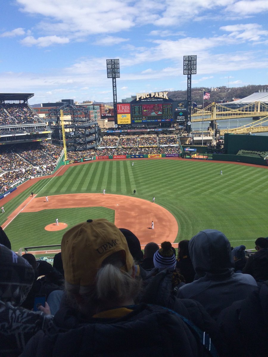 LostSheep26's tweet photo. Opening day 2016 #OpeningDay2016 #letsgobucs #OpeningDayPNC #section308 https://t.co/LIYs4PCbiD