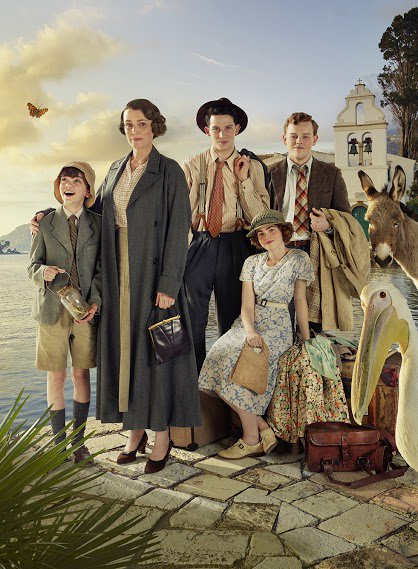 ITV's tweet photo. Meet the family with a wild side!

@Misskeeleyhawes stars in #TheDurrells starting on @itv NOW! https://t.co/1LNrDUlT9f