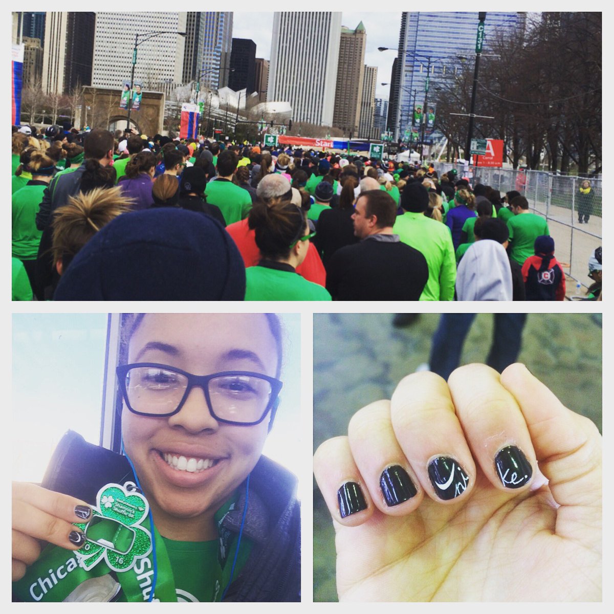 jayfitblog's tweet image. Shamrock Shuffle 8k 2016! Finished in 57:26 #nikechicago #jayfitblog