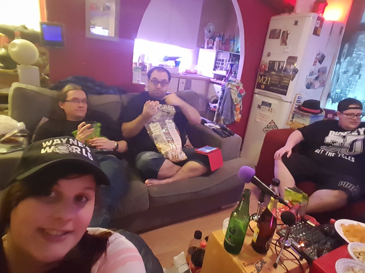 emilycampling's tweet photo. Hanging out with these crazy guys. Can't wait for #WrestleMania #otrwrestlemania https://t.co/jaKW8cijYM