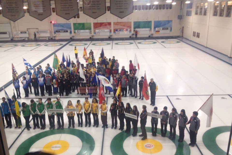 tntnaugler's tweet photo. Closing ceremonies #u18curl16 #curling https://t.co/PTfeyXfS0q