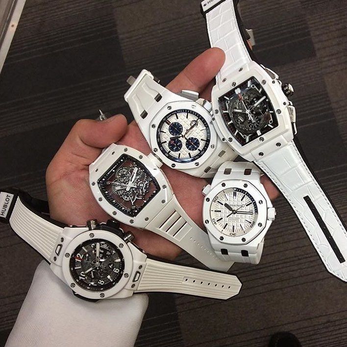 FineTimepiece's tweet photo. White party in full swing ! Which would you choose ? ⏲

#watchesofinstagram pic @wwm_quanta by watchesofinstagram https://t.co/HjsnRI57C0