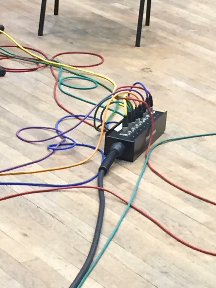 Fruitvox's tweet photo. London Gay men's chorus hot the recording studio we even got gay sound leads https://t.co/KMNAkCo3fr