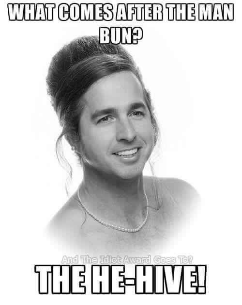 andelee3121's tweet image. Just a few funnies for today #he-hive #manbunlife #manbun