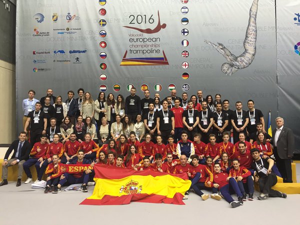LaLigaPlus's tweet photo. #EuroTra2016 = 🏅🏅🏅🏅🏅🏅🏅
Gran Europeo de Trampolín del equipo español 👏
https://t.co/z7cou1Z9MS https://t.co/LfhHJF4C9a