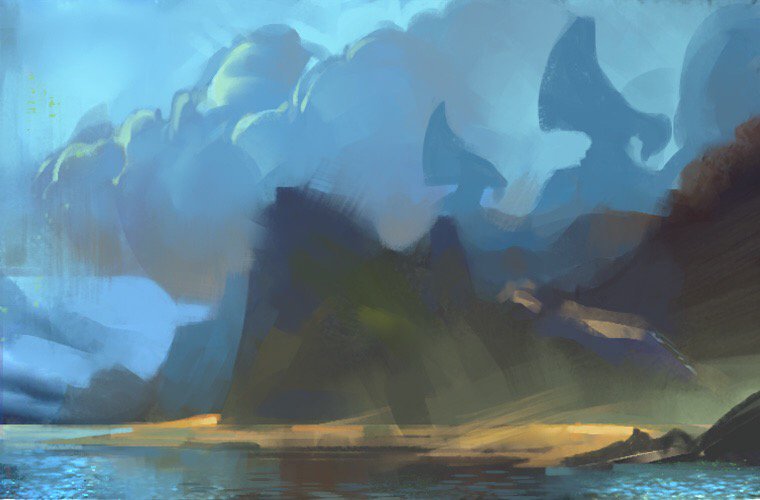 MobMadeGames's tweet photo. Some more concept art for a water planet! Shoutout to our artist Johan!
#voidborne #conceptart #indiegame #indiedev https://t.co/Spw4JGCeUo