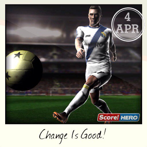 Change Is Good! #scorehero itunes.apple.com/gb/app/Score!-…