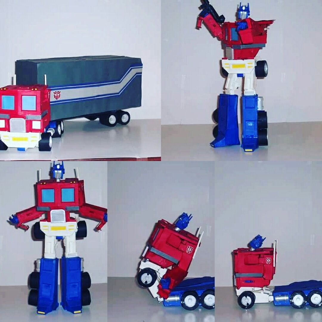 Optimus on sale prime papercraft