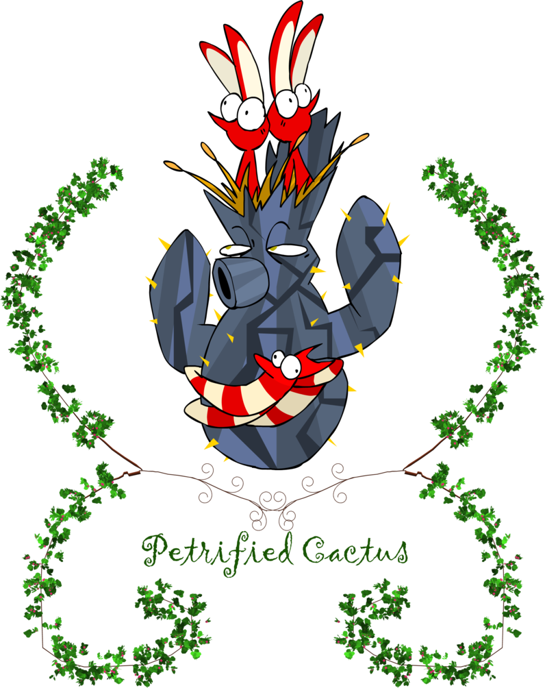 Petrified Cactus? Petrified of Cactus more like. #PvZGW2 By devianjp824 (on  Deviant Art)