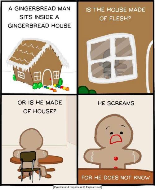 AwkwardHSG's tweet photo. A gingerbread story. #gingerception https://t.co/kfA2Z7ILpF