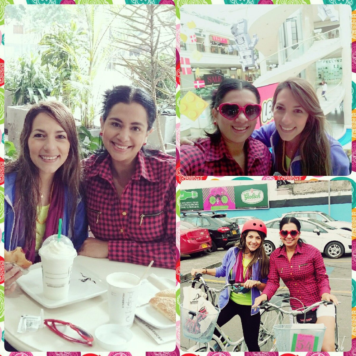 Erika_Bru86's tweet photo. Domingueando con mi querida @CharyWilches! 😍☕📖🚲 https://t.co/14pcUN8Jo3