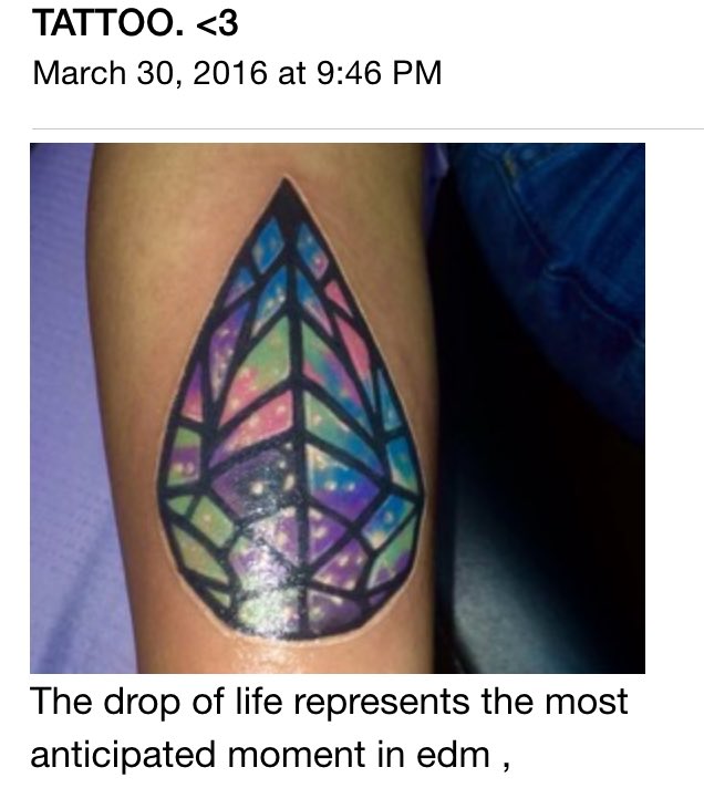 EDMTweetsDaily's tweet photo. Feeling the Love from bassxcynn π¦ππ¦#DropOfLifeINK https://t.co/YqHs5i5b5C