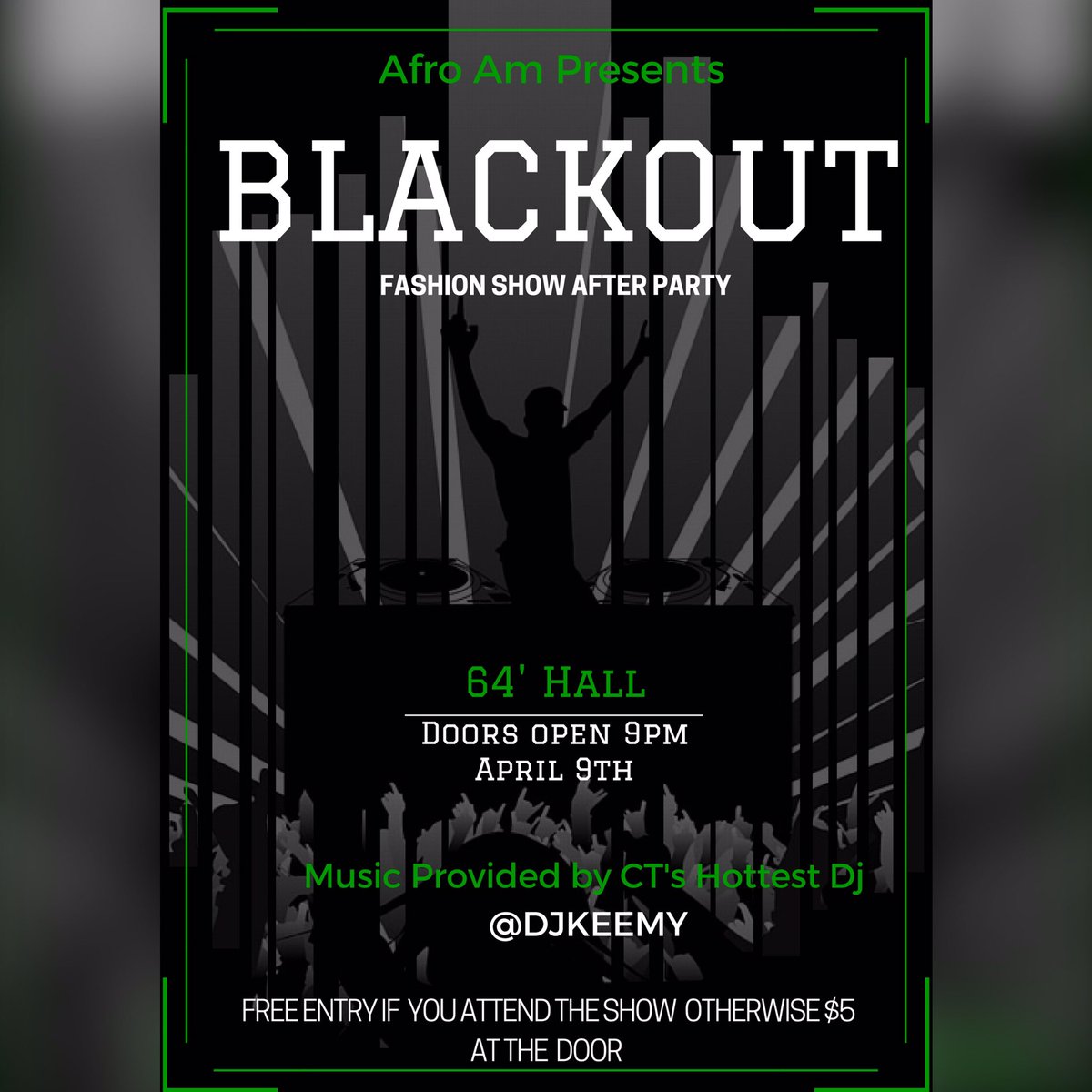 Afroam_pc's tweet photo. Don't want to miss this Saturday https://t.co/lnloShyMWc