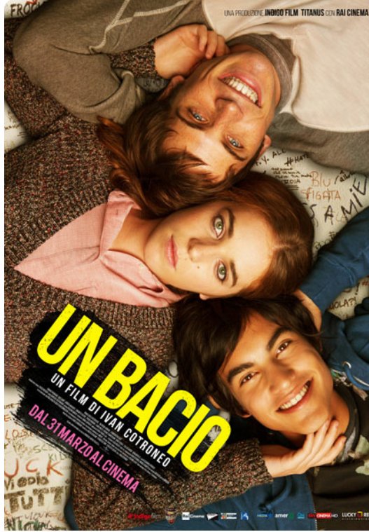 Non perdete #UnBacio di <a href="/ivancotroneo1/">ivan cotroneo</a>: W il cinema italiano! #LAmiciziaTiSalva
<a href="/indigo_film/">Indigo Film</a> <a href="/RomaniVale/">Valentina Romani</a> <a href="/Susylaude/">Susy laude</a>