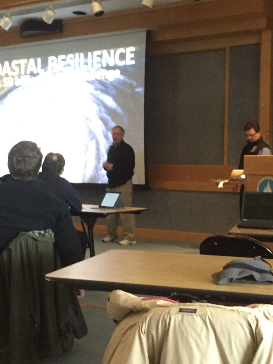 SWCapeCod's tweet photo. Coastal Resilience is third to present #CapeCod #StartupWeekend #SWBlue2016 https://t.co/yL6SmGMgGJ