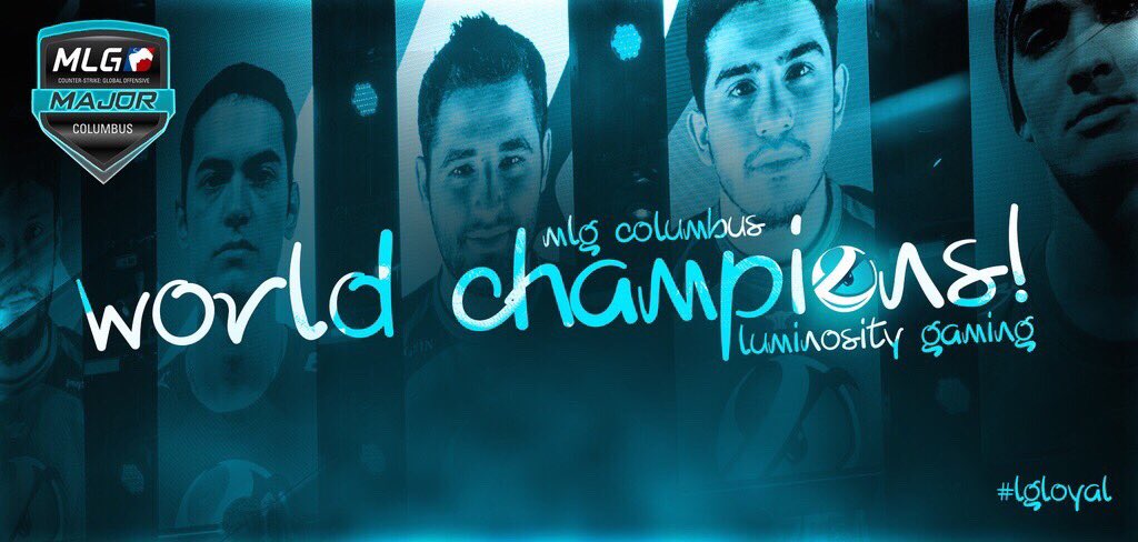 Luminosity's tweet image. We are champions. We couldn't have done it without you! Nós somos campeões. Não conseguiríamos fazer isso sem vocês!