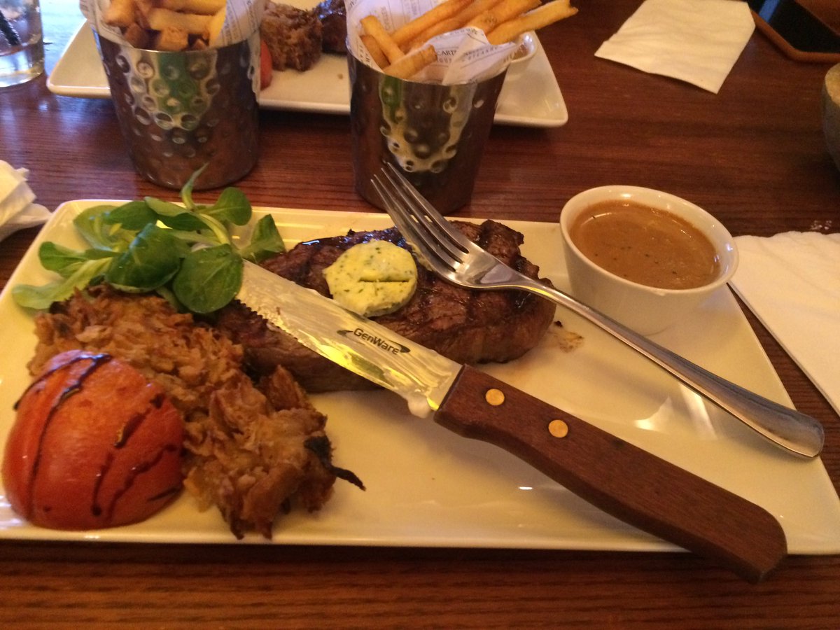 SlushiesNShakes's tweet photo. Amazing Steak At @MillerandCarter This Eve! #TopNotch https://t.co/gaR2YauUa3
