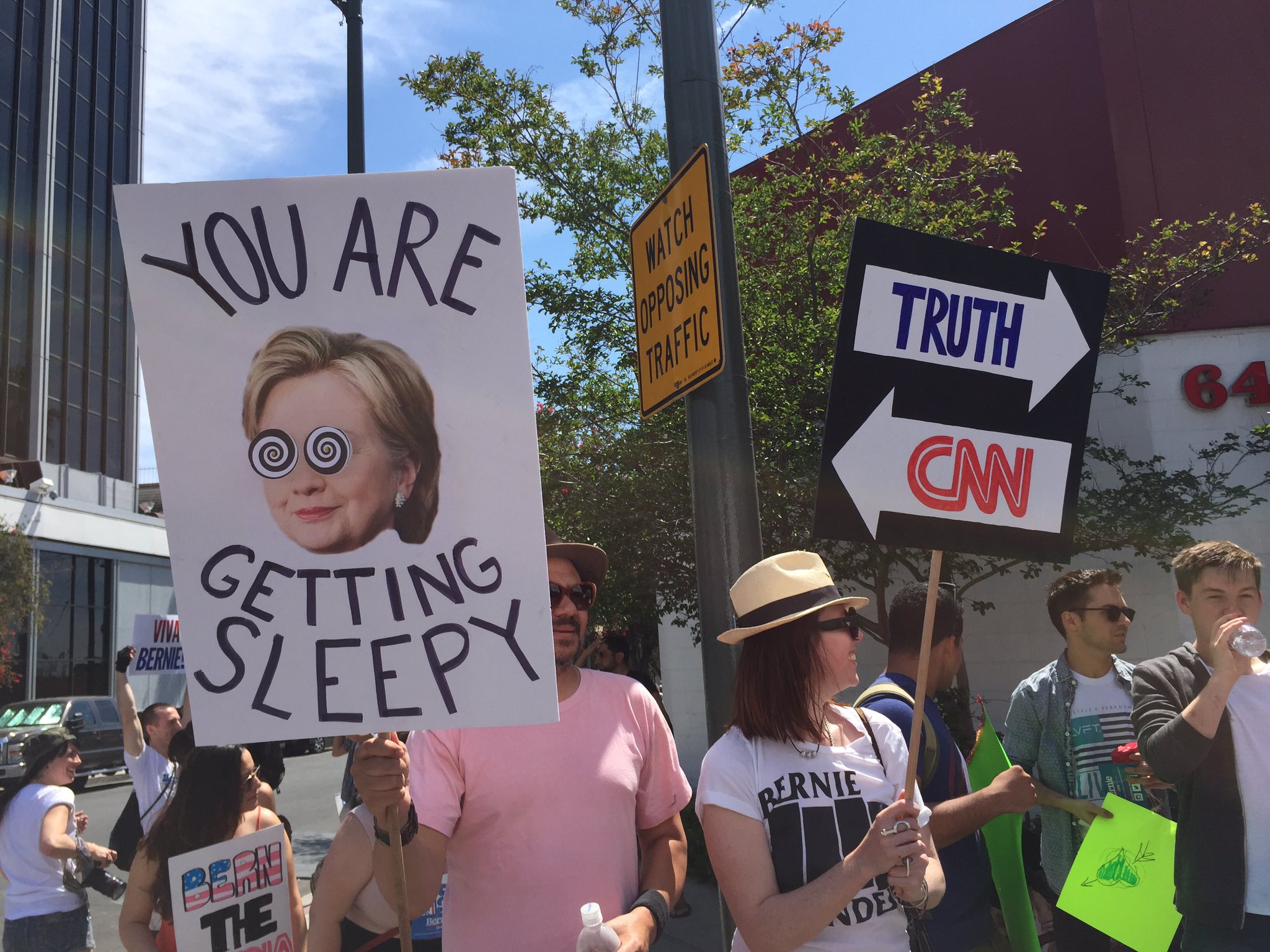 clinton vs. sanders