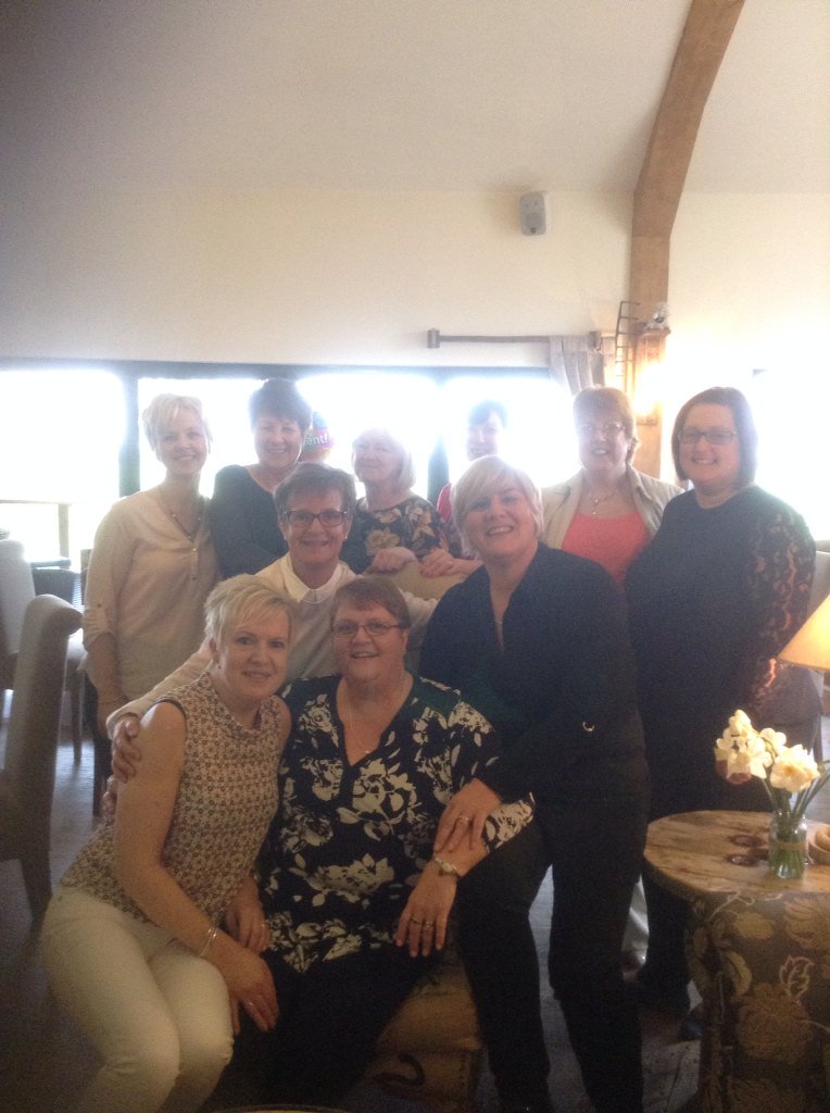 Lovely meal at the Moat shed celebrating Bertie's retirement❤️