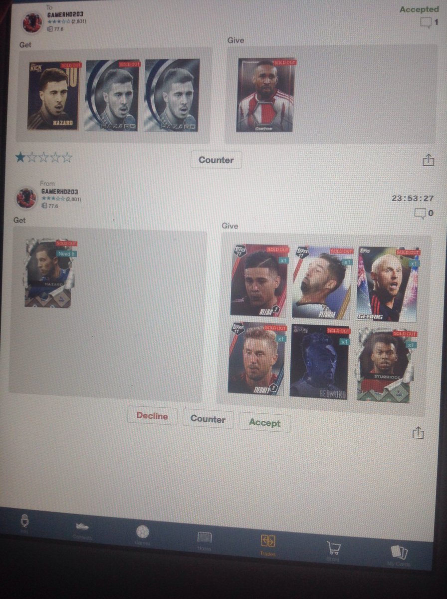 FutCentralUK's tweet image. Everyone report @ToppsKingz203 scammed me out of a relic on topps rt to let people know