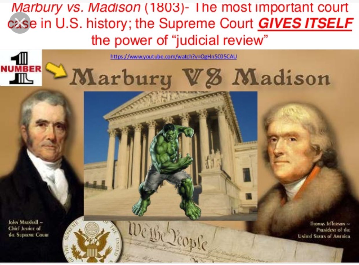 Marbury v madison case top