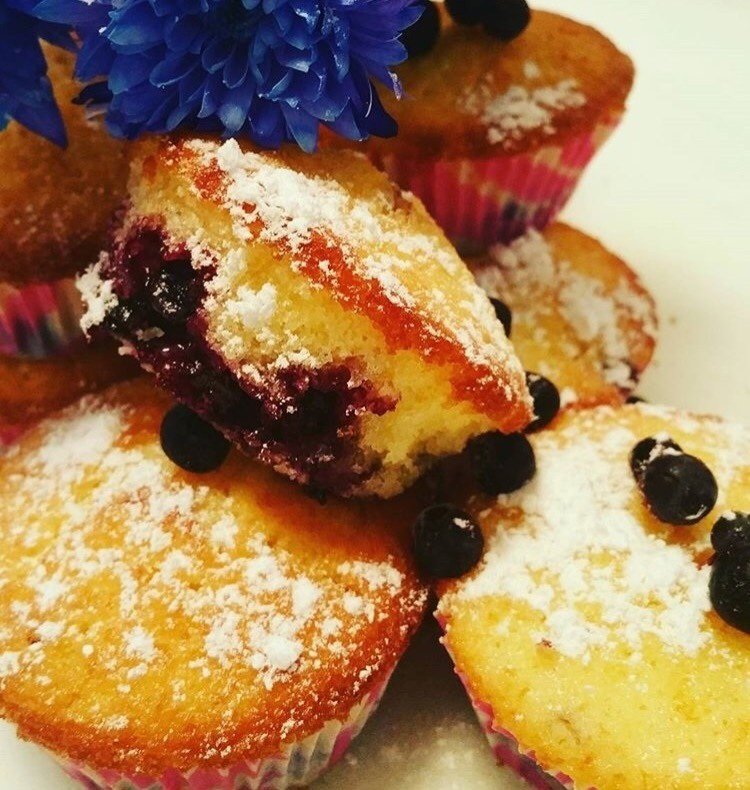 BakingPadTeam's tweet photo. Blueberry Muffins https://t.co/cx2jOW1rlY