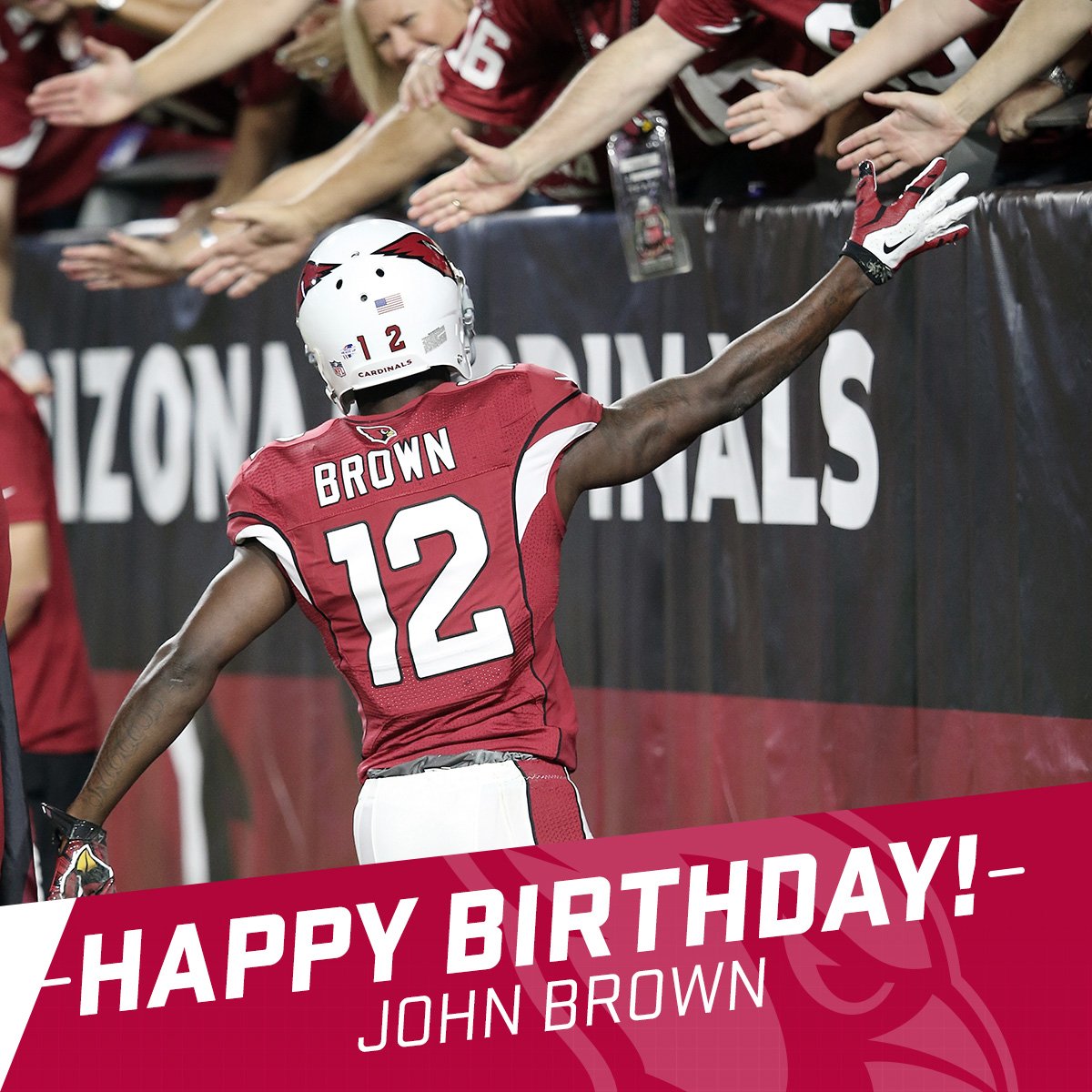 NFL's tweet photo. Happy 26th Birthday to @AZCardinals WR @Jwalk_back12! https://t.co/voLwilrtg5