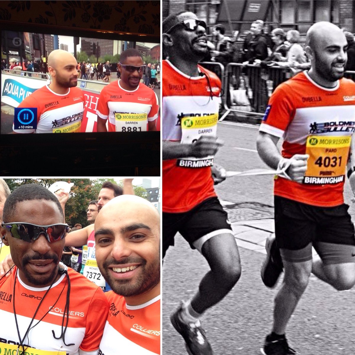 pard_b's tweet photo. Awesome run with the main man @DarrenHarrisGB at the Birmingham Half Marathon #running #BoldmereBullets #Strava https://t.co/0vahy4iKRt