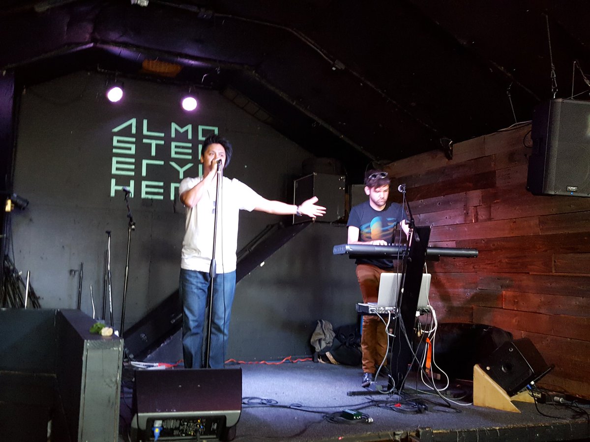 gutterswanmusic's tweet photo. #AlmostEverywhere on stage at @AmnesiaBar for @blncdbrkfst https://t.co/xOAM7jiBhL