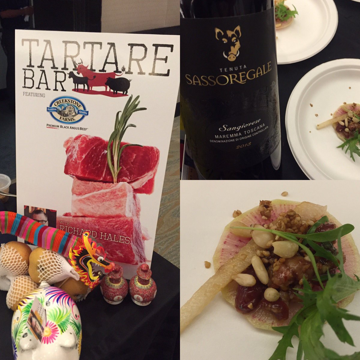 Loving @SakayaKitchen Asian Beef Tartare w <a href="/CreekstoneFarms/">Creekstone Farms</a> at @COCHON555 Miami #cochonmiami #sassoregale #cochon