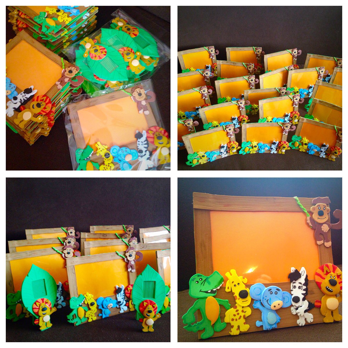PartyTimeEva's tweet image. Raa Raa the Noisy Lion custom photo frames!!! #giftideas #gift #party #decor #handmade