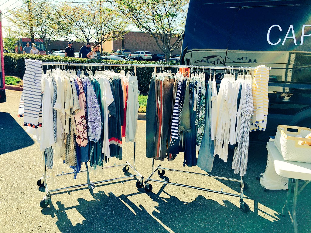 RailTrailCLT's tweet photo. Rolling through #FrontPorchSunday. Good stuff here until 7 pm next to @SycamoreBrewing right off the Trail 👌 https://t.co/viAOpEw5BL