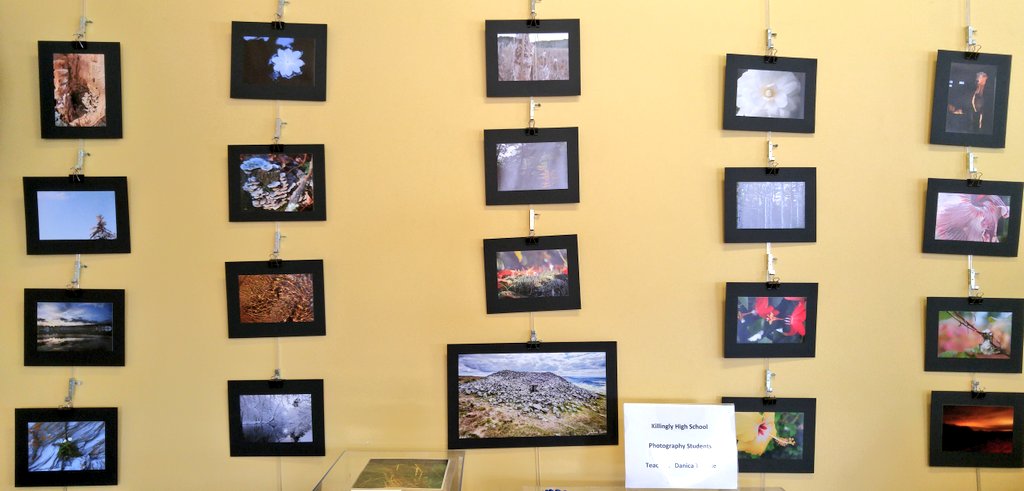 khsphotographs's tweet photo. Student photographs on display at the CT Audubon Society in Pomfret! The exhibit runs through April 30th. https://t.co/t2bAincbib