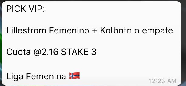 RadokVIP_'s tweet image. Acá están los Picks enviados el sábado