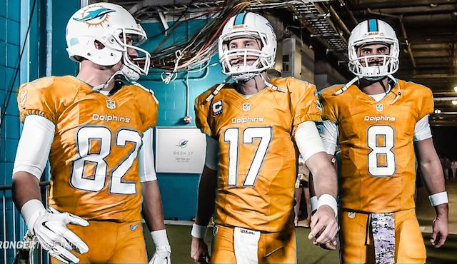 dolphins color rush jersey orange
