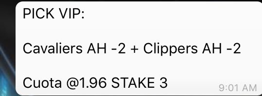 RadokVIP_'s tweet image. Los Picks del domingo.