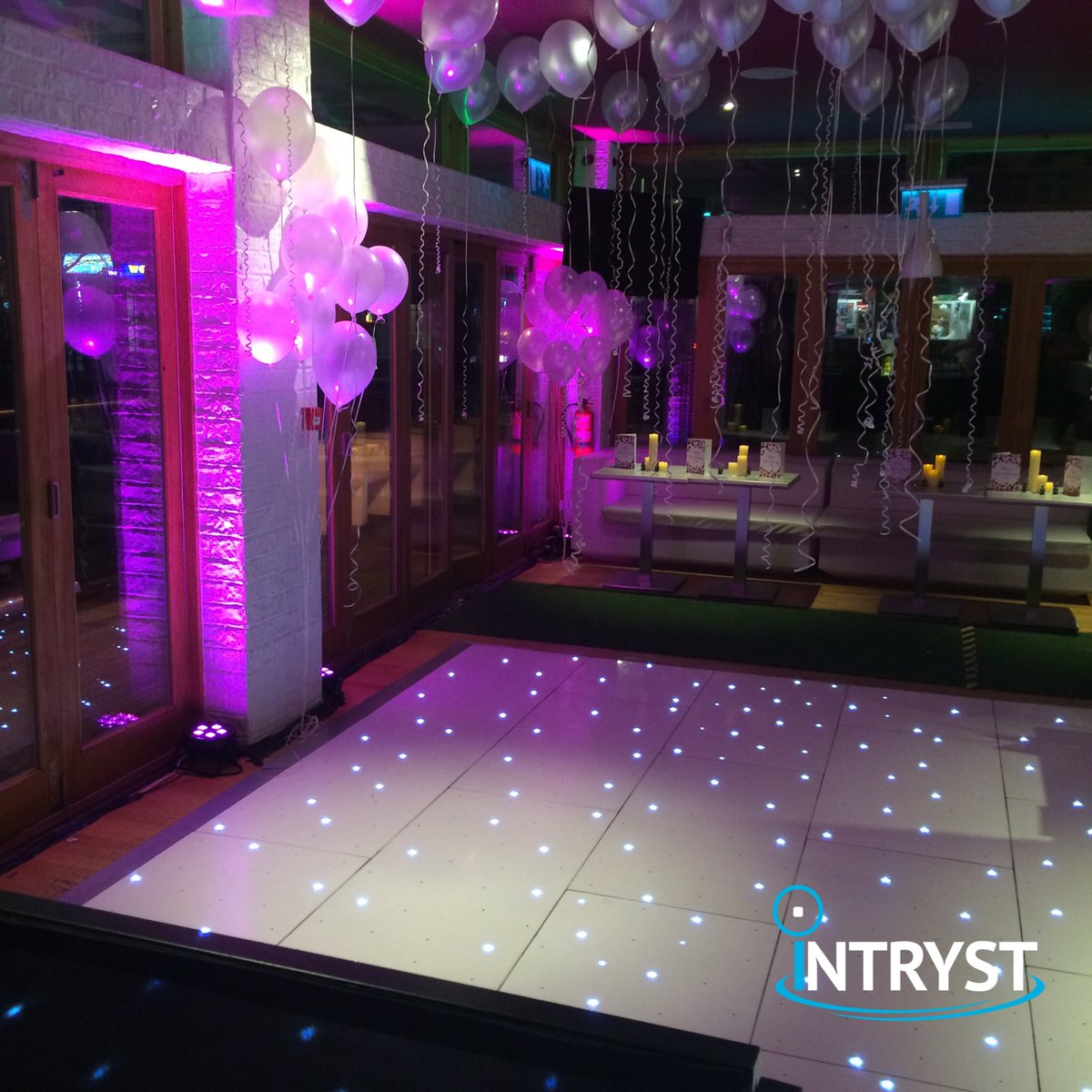 Last nights venue transformation   at <a href="/HDOsw/">{HDO}</a> #uplights #leddancefloor