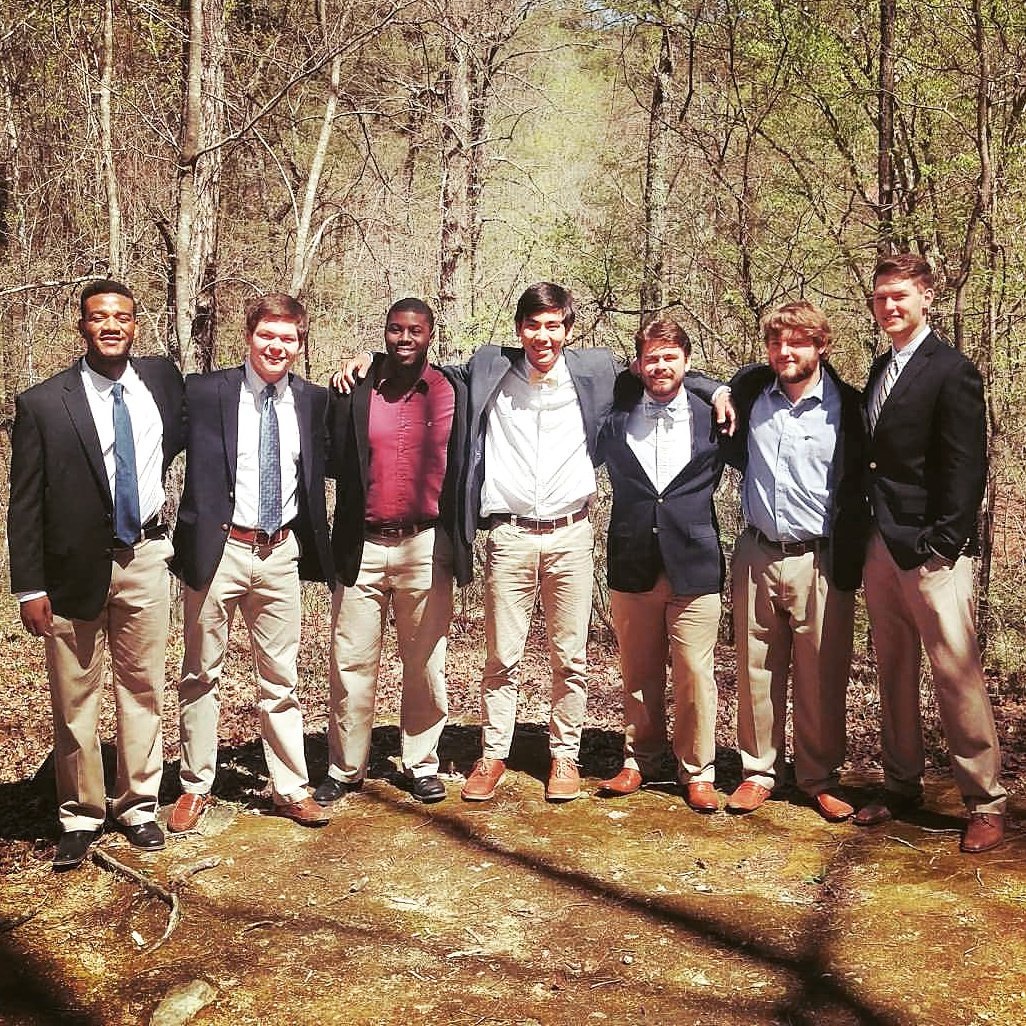 UABATO's tweet photo. Congraulations to the 7 new initiates of the Alpha Tau Omega Fraternity! https://t.co/kfErxJWIYJ