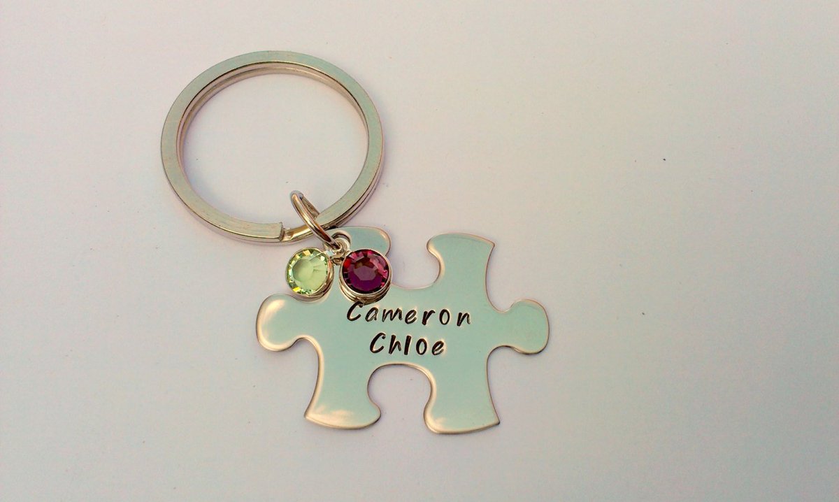 ems_jewellery's tweet photo. Personalised puzzle jigsaw piece keyring - personalized keychain - name… https://t.co/VUhu9T8pmY #Etsy #NameKeychain https://t.co/5aCry3MS1e