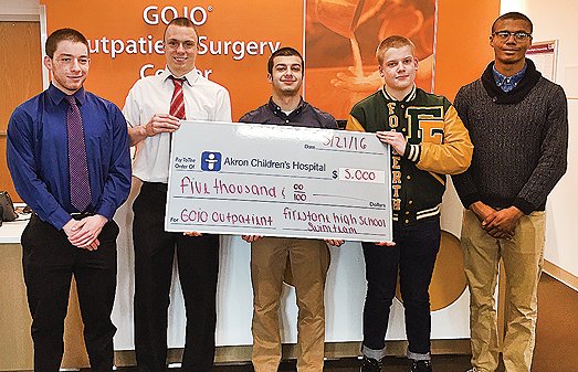 AkronChildrens's tweet image. Thanks to @Akron_Schools Firestone #swim team for the donation! So may laps! bit.ly/1q6V0v3 @akrondotcom