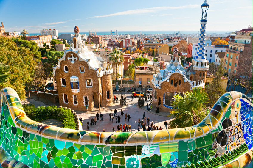 NatPresas's tweet photo. @artesigloXX #miobrafavoritatema3 "El Parque Güell" de Antoni Gaudí (1900-1914) https://t.co/sOWCY5TQv1