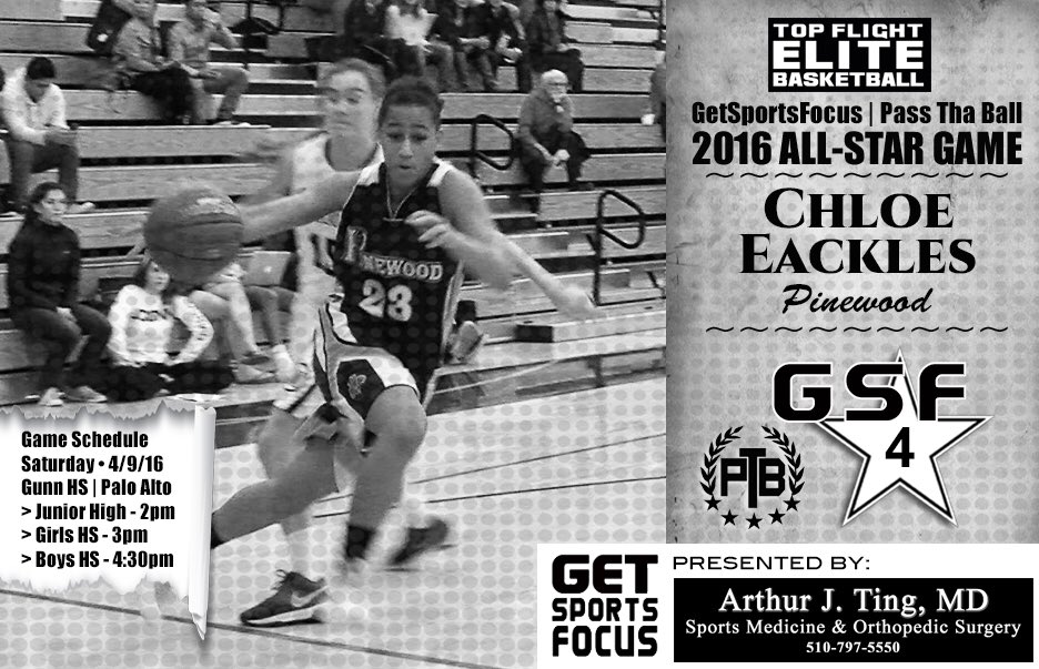 #PinewoodPanthers #ChloeEackles will be playing in the #GSF @passthaball @topflightelite All-Star Game