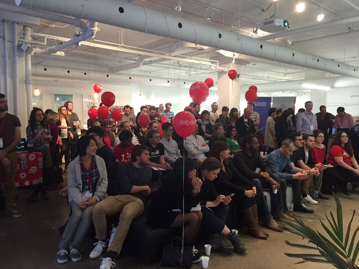 garemtl's tweet photo. C'est l'heure des présentations! #yackathon https://t.co/KV3mNtEtI5