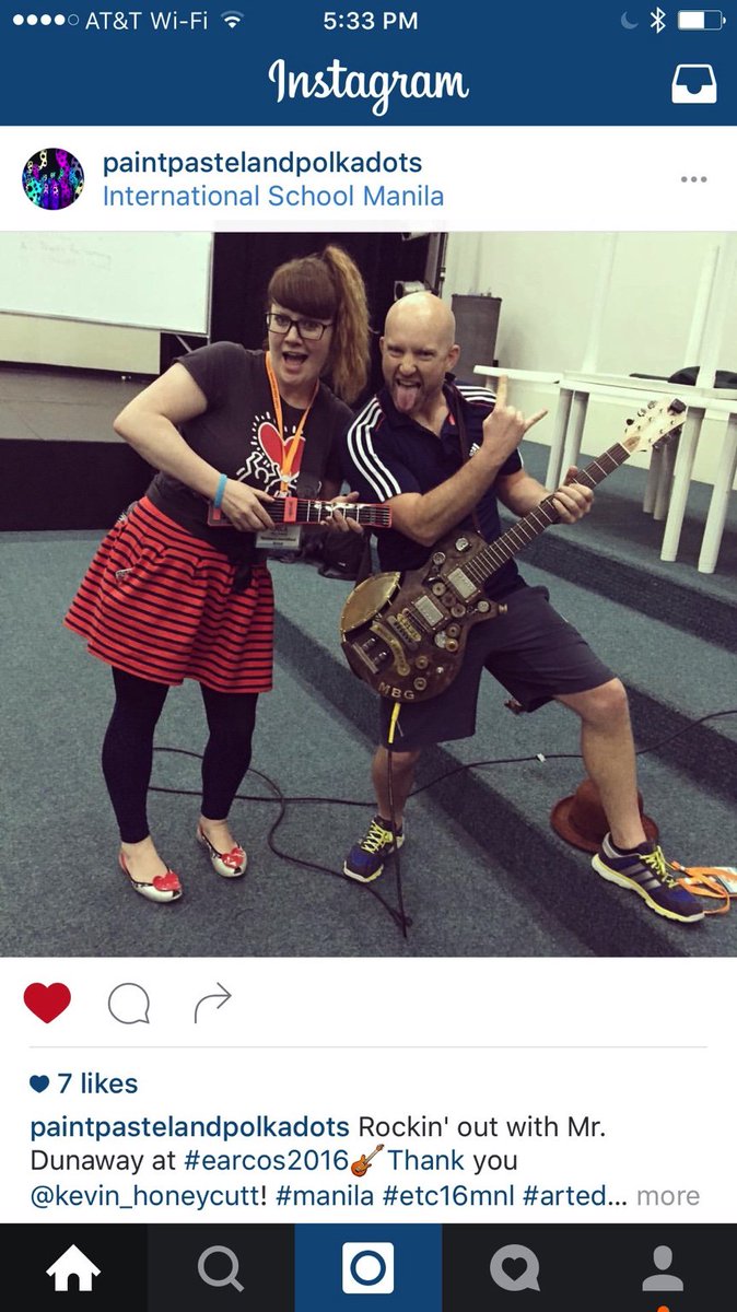 kevinhoneycutt's tweet photo. Met the craziest, most passionate and talented teachers at #earcos16 https://t.co/8uUxpniKT2