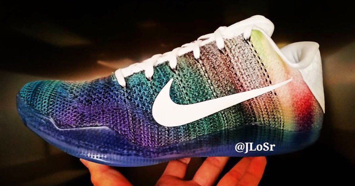 NikeiDsDaily's tweet photo. "Jolly Rancher" Kobe 11 🍭🍬 #MyiDs #Kobe11 #Kobe11iD #NikeiD via @jlosr https://t.co/KXUn7UGITh