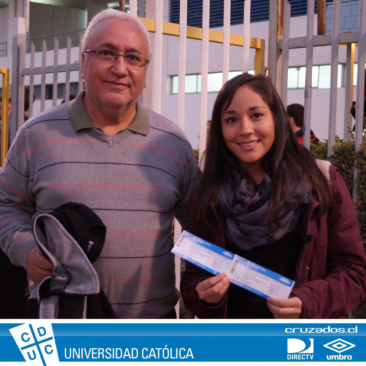 Cruzados's tweet photo. ¡Con entrada en mano, los ganadores del concurso del "Reto Cruzado" y de la Trivia Cruzada! https://t.co/cHFofGrNn9