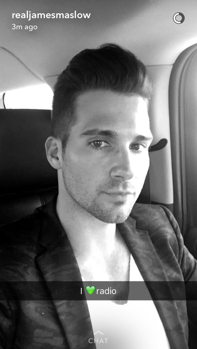 James on his way to the #iHeartAwards (via snapchat) <a href="/iHeartRadio/">iHeartRadio</a>